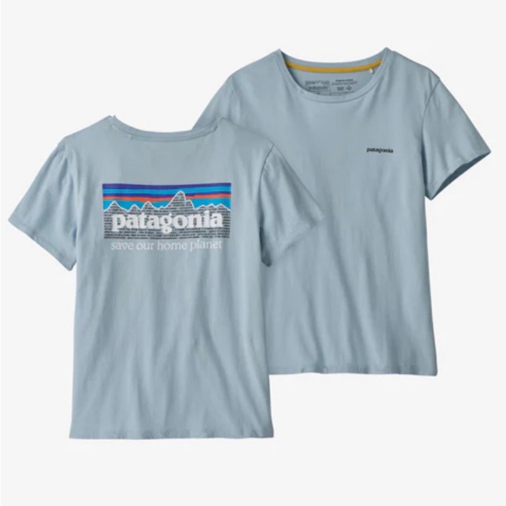 Patagonia Women's P-6 Mission Organic T-Shirt Size Small. Brand new.